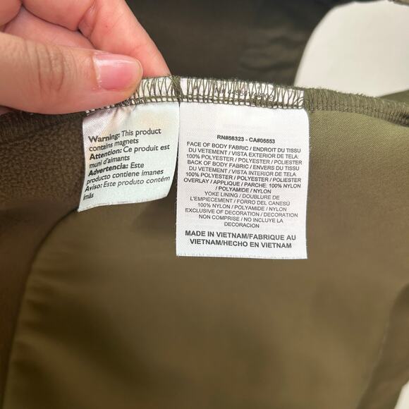 NIKE Therma Fit Beautility Jacket Women Sz Large Green Full Zip Hoodie - Picture 7 of 8